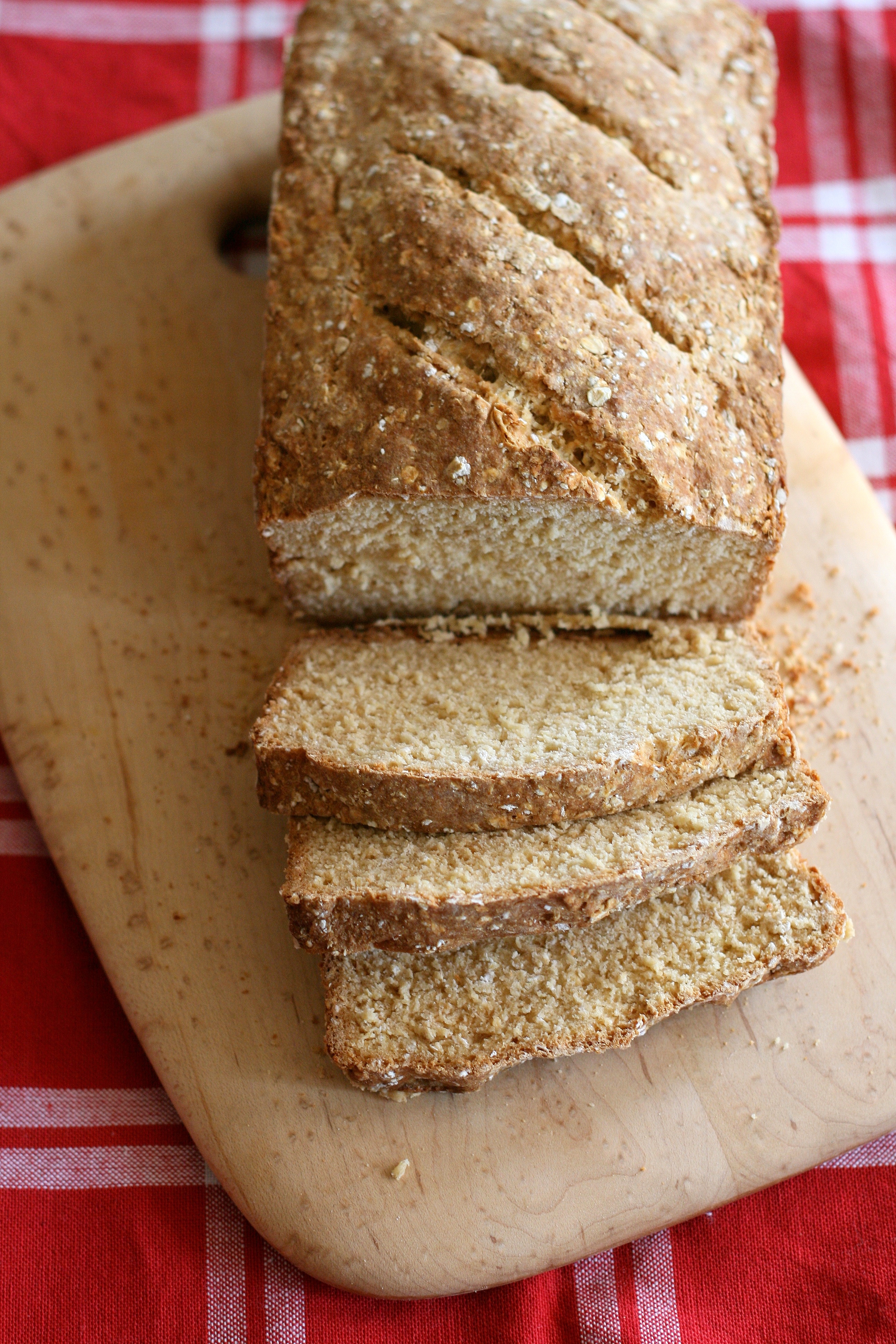 Honey Oat Quick Bread | Haute Pepper Bites